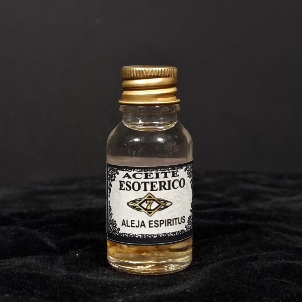 Aceite esotérico aleja espirítus