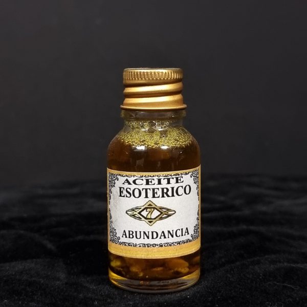 Aceite esotérico abundancia