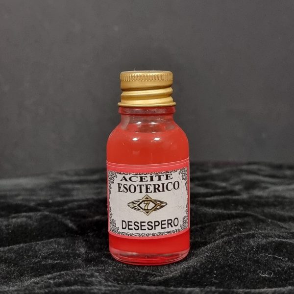 Aceite esotérico desespero