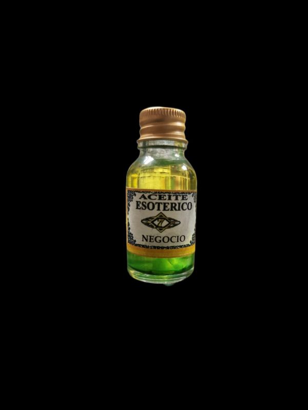 Aceite esotérico negocio