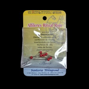 Alfiler Ritual rojo