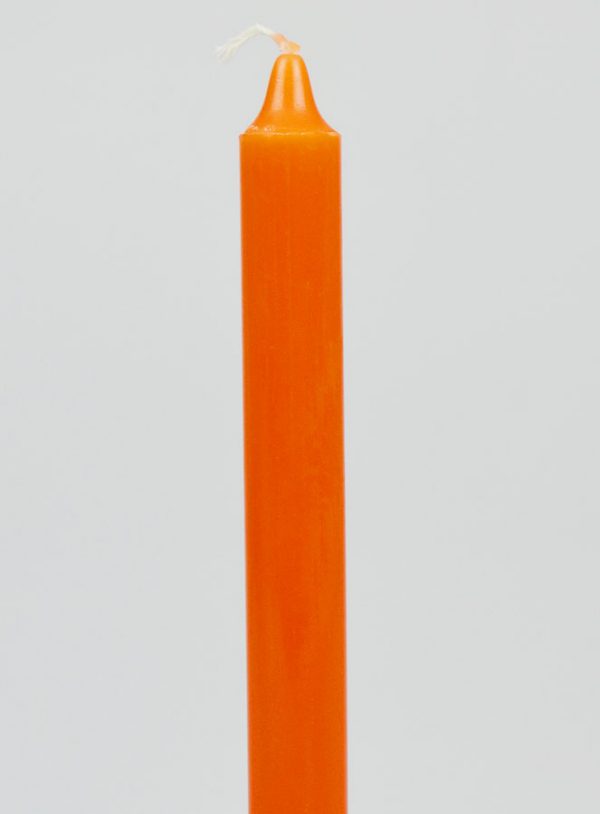 Vela naranja 20cm