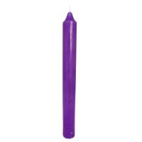 Vela morada 20cm