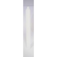 Vela blanca 20cm