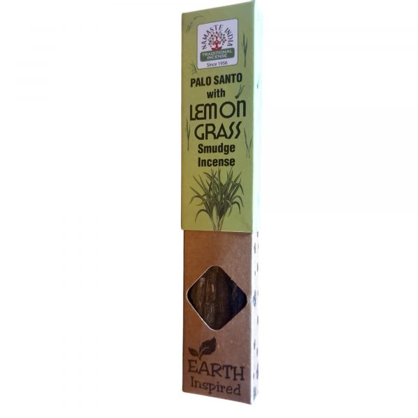 Incienso orgánico de palo santo con lemongrass