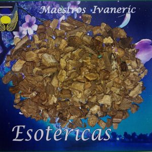 Hierba esotérica bardana raíz