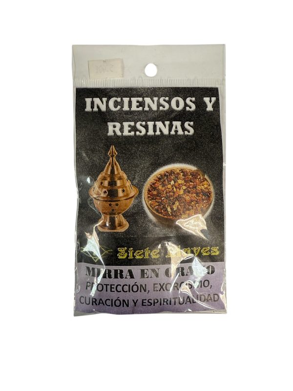 Incienso de mirra en grano