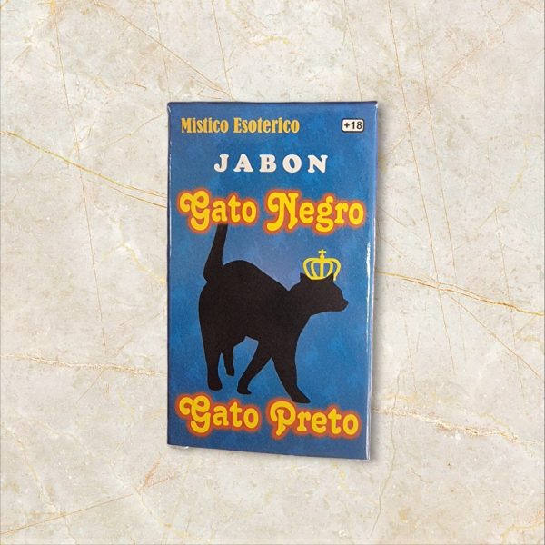 Jabón gato negro