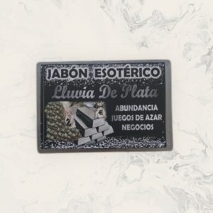 Jabón lluvia de plata