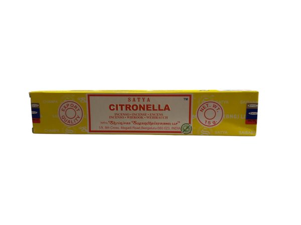 Incienso masala citronela
