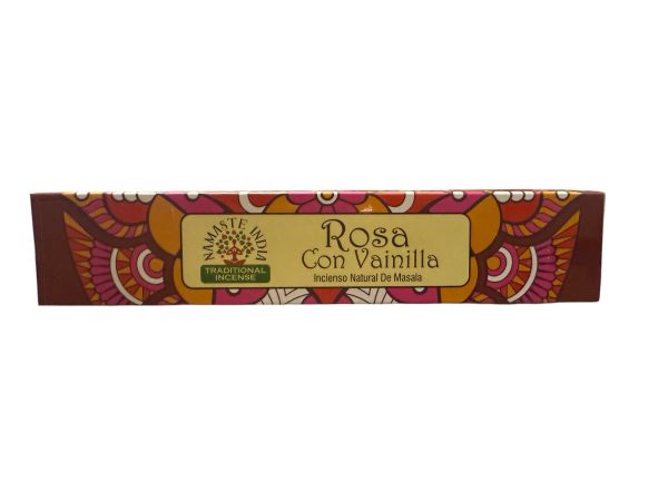 Incienso masala rosa con vainilla