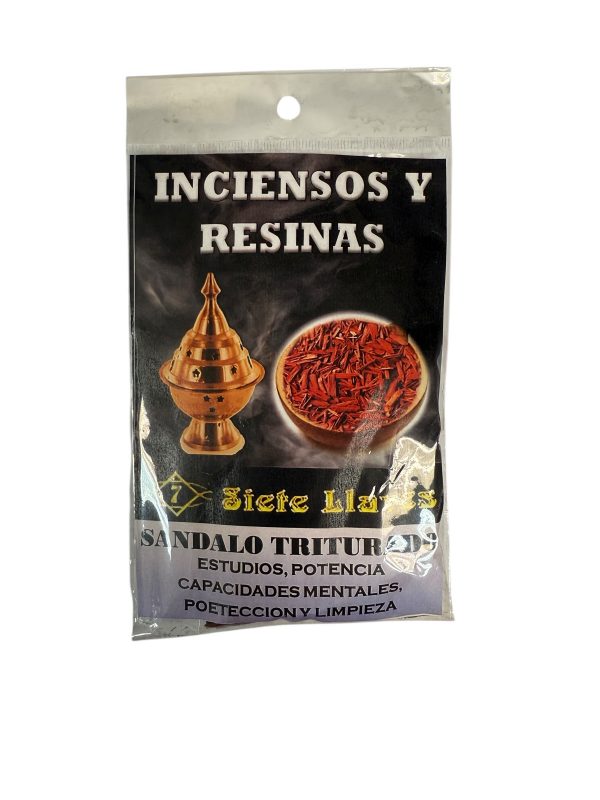 Incienso sándalo triturado