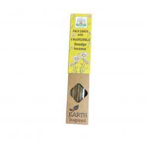 Incienso orgánico de palo santo con camomila