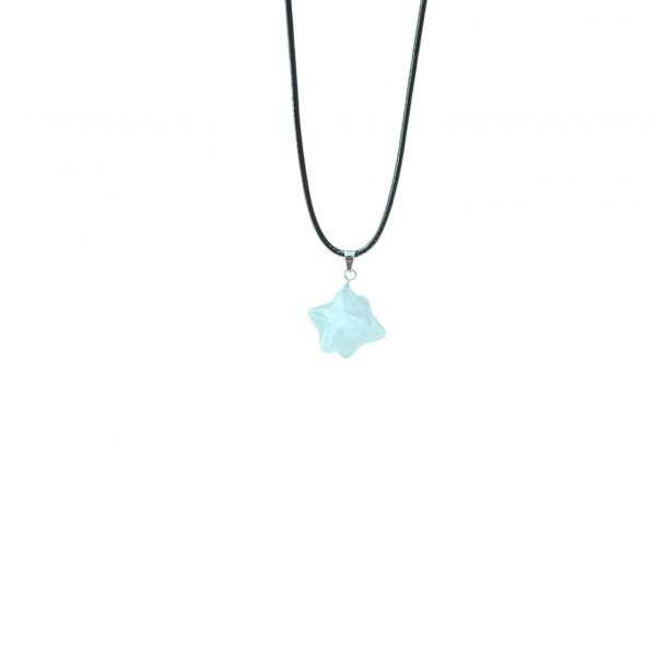 Merkaba de cuarzo blanco